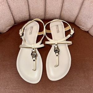 Michael Kors White Sandals - Size 5 - NEW! NEVER WORN!